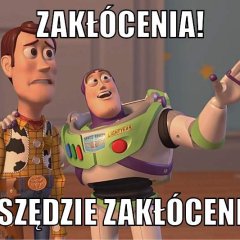 Wszędzie zakłócenia