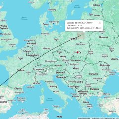 Mapa qth-lokatorów